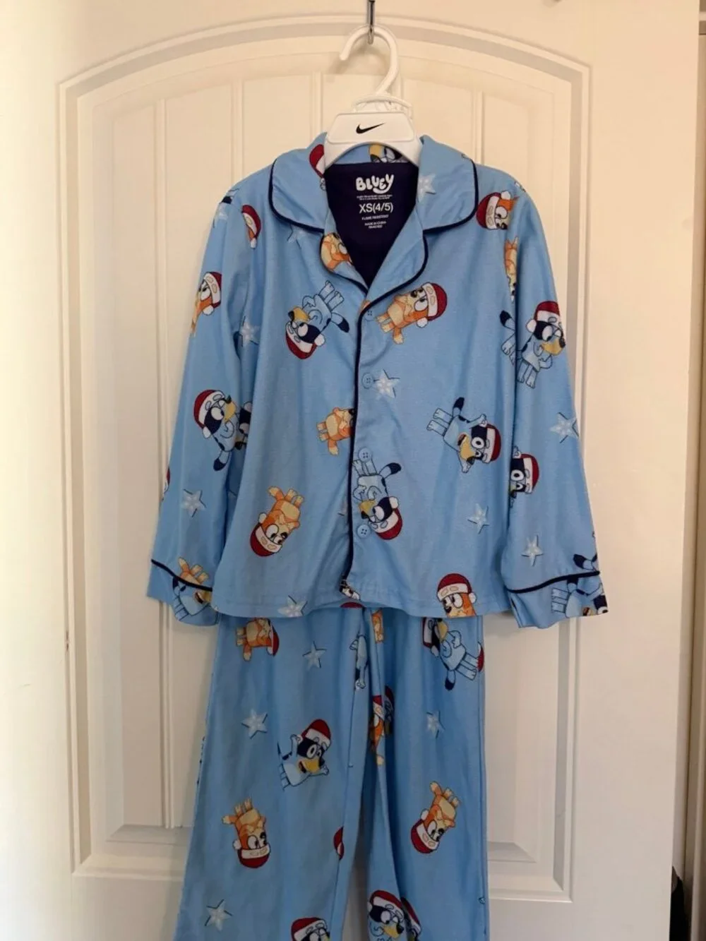 Pajama set - Xs small (4/5) kids bluey holiday